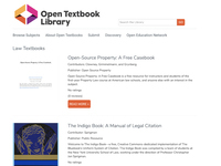 Open Textbook Library (Business Law)