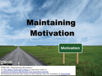 Maintaining Motivation