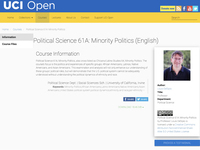 Political Science 61A: Minority Politics