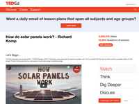 How do solar panels work?