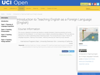 Introduction to Teaching English as a Foreign Language
