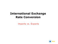 International Exchange Rates