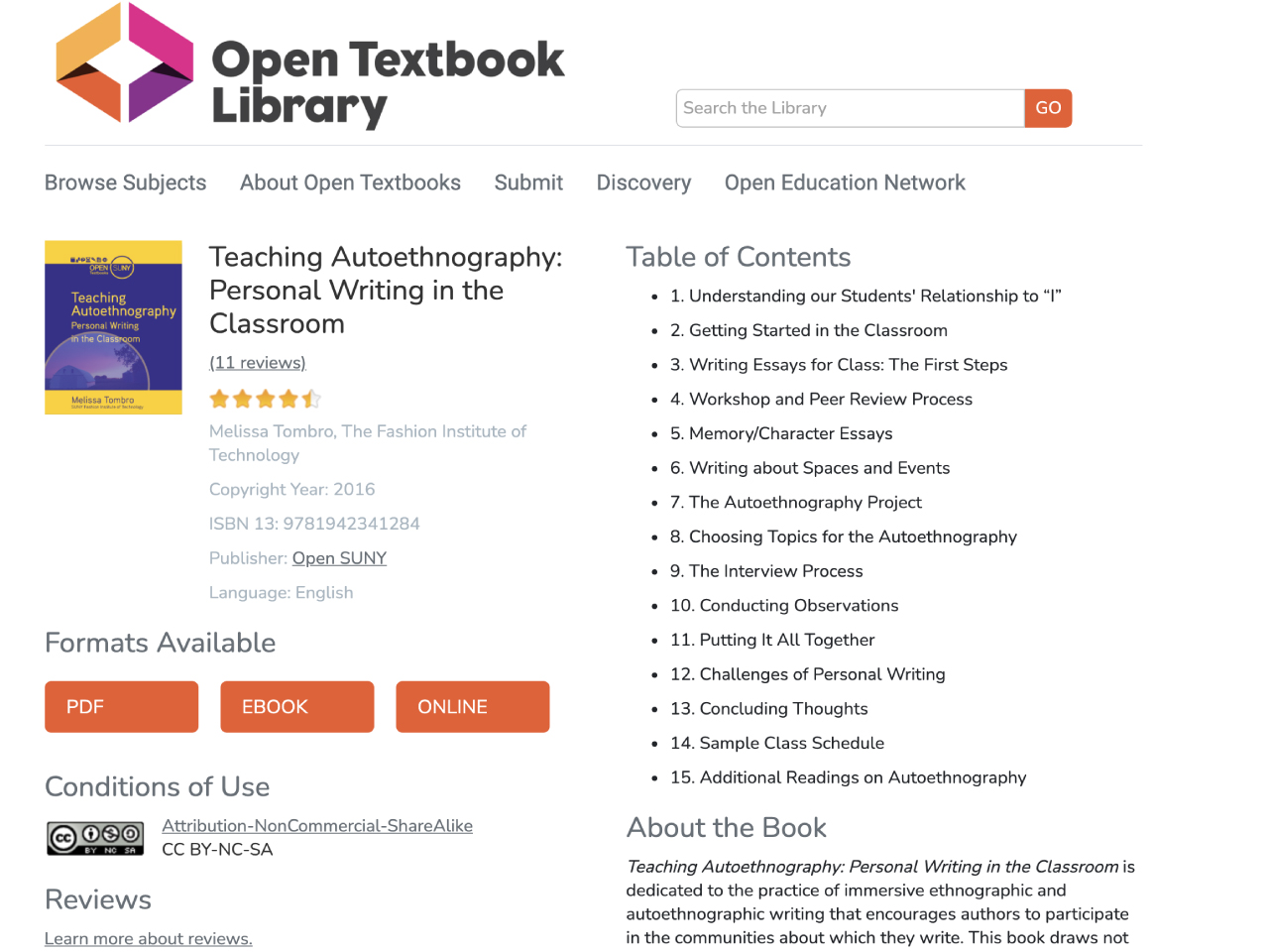 Teaching Autoethnography: Personal Writing in the Classroom