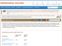 OMICS International (Mathematics)