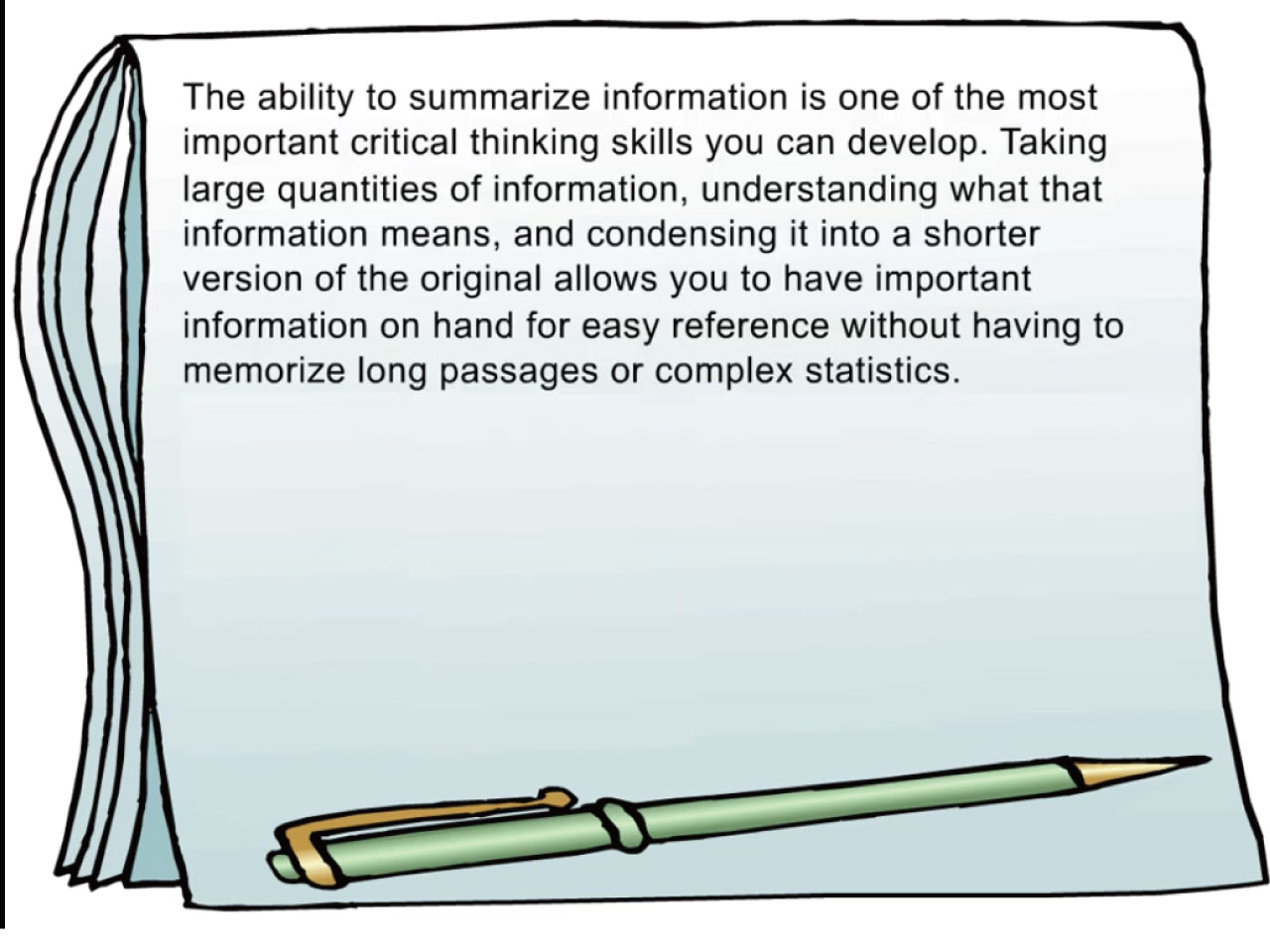 Summary Writing (Screencast)