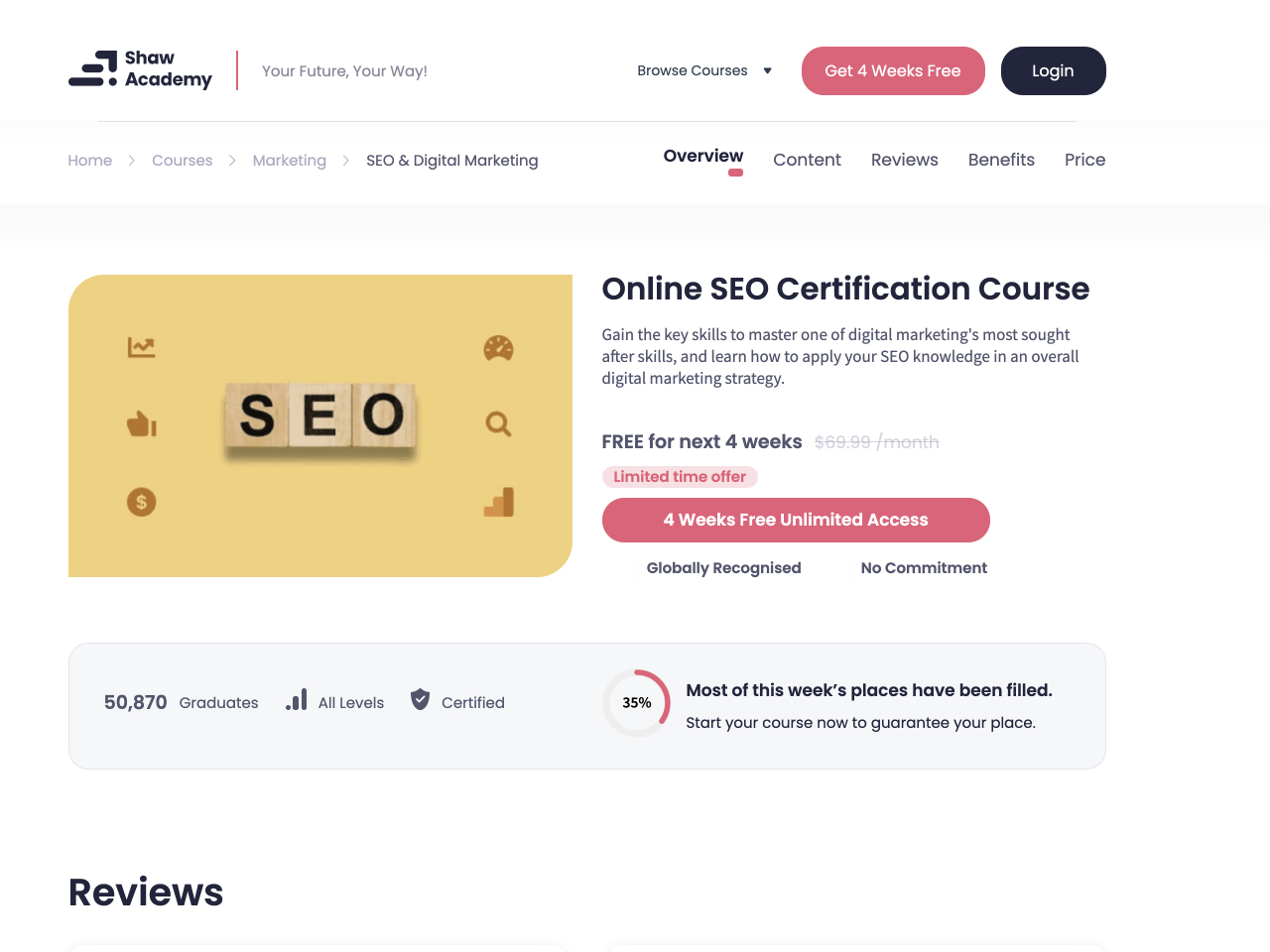 Online SEO Certification Course