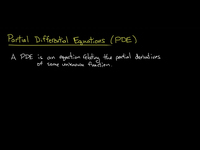 Partial Differential Equations
