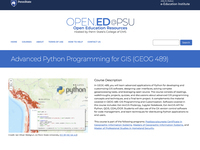 Advanced Python Programming for GIS