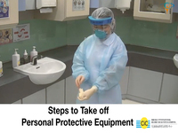 Steps to Take off Personal Protective Equipment (PPE)