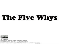 The Five Whys