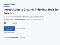 Introduction to Creative Thinking: Tools for Success