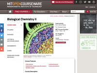 Biological Chemistry II