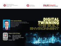 PAIR distinguished lecture series : digital twinning the built environment