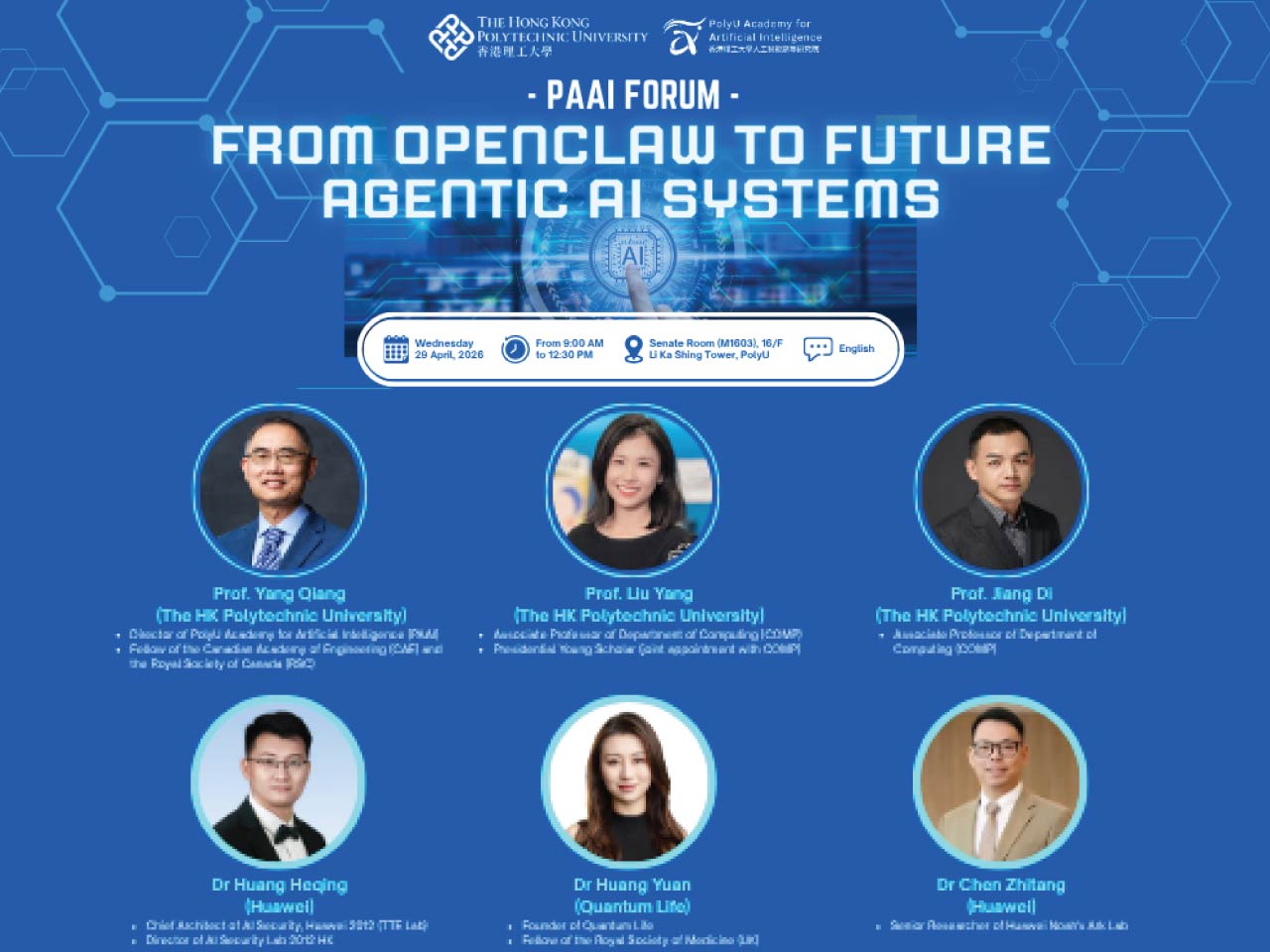 PAAI Forum : From OPENCLAW to Future Agentic AI Systems 