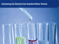 Calculating Gas Density from Standard Molar Volume