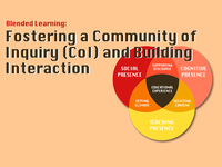 Blended Learning: Fostering a Community of Inquiry (CoI) and Building Interaction