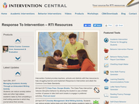 Response To Intervention – RTI Resources