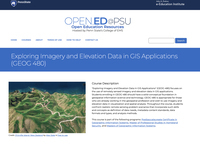 Exploring Imagery and Elevation Data in GIS Applications