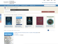 National Academies Press (Math, Chemistry and Physics)