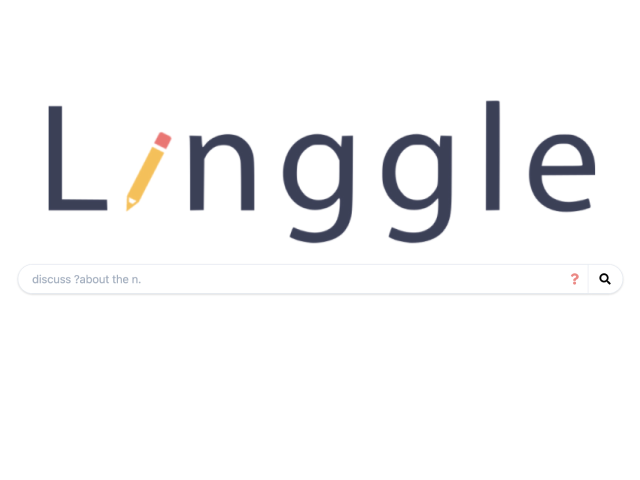 Linggle