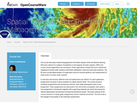 Spatial Tools in Water Resources Management