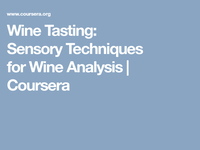 Wine Tasting: Sensory Techniques for Wine Analysis