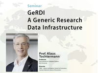 GeRDI – A Generic Research Data Infrastructure