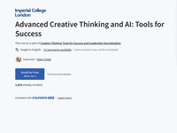 Advanced Creative Thinking and AI: Tools for Success