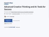 Advanced Creative Thinking and AI: Tools for Success