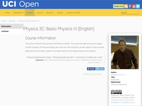 Physics 3C: Basic Physics III