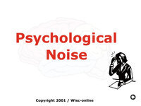 Identifying Psychological Noise