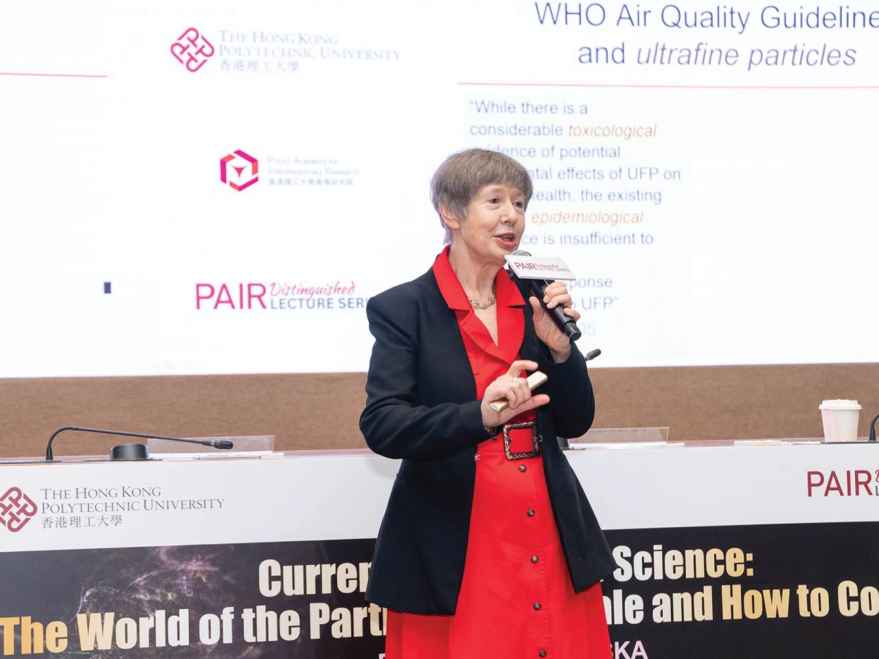 PAIR Distinguished Lecture : Current problems of science : the world of the particles we inhale and how to control it
