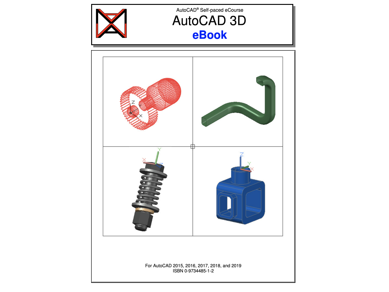 AutoCAD self-paced eCourse : AutoCAD 3D : ebook