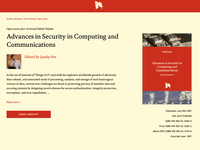 Advances in Security in Computing and Communications