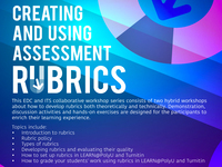 Creating and Using Assessment Rubrics