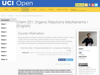 Chem 201: Organic Reactions Mechanisms I
