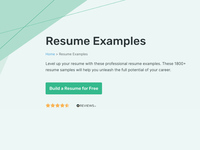 Resume Examples