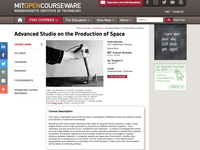Advanced Studio on the Production of Space