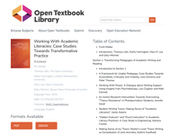 Working With Academic Literacies: Case Studies Towards Transformative Practice