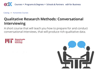 Qualitative Research Methods: Conversational Interviewing