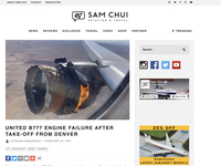 United B777 Engine Failure After Take-off from Denver