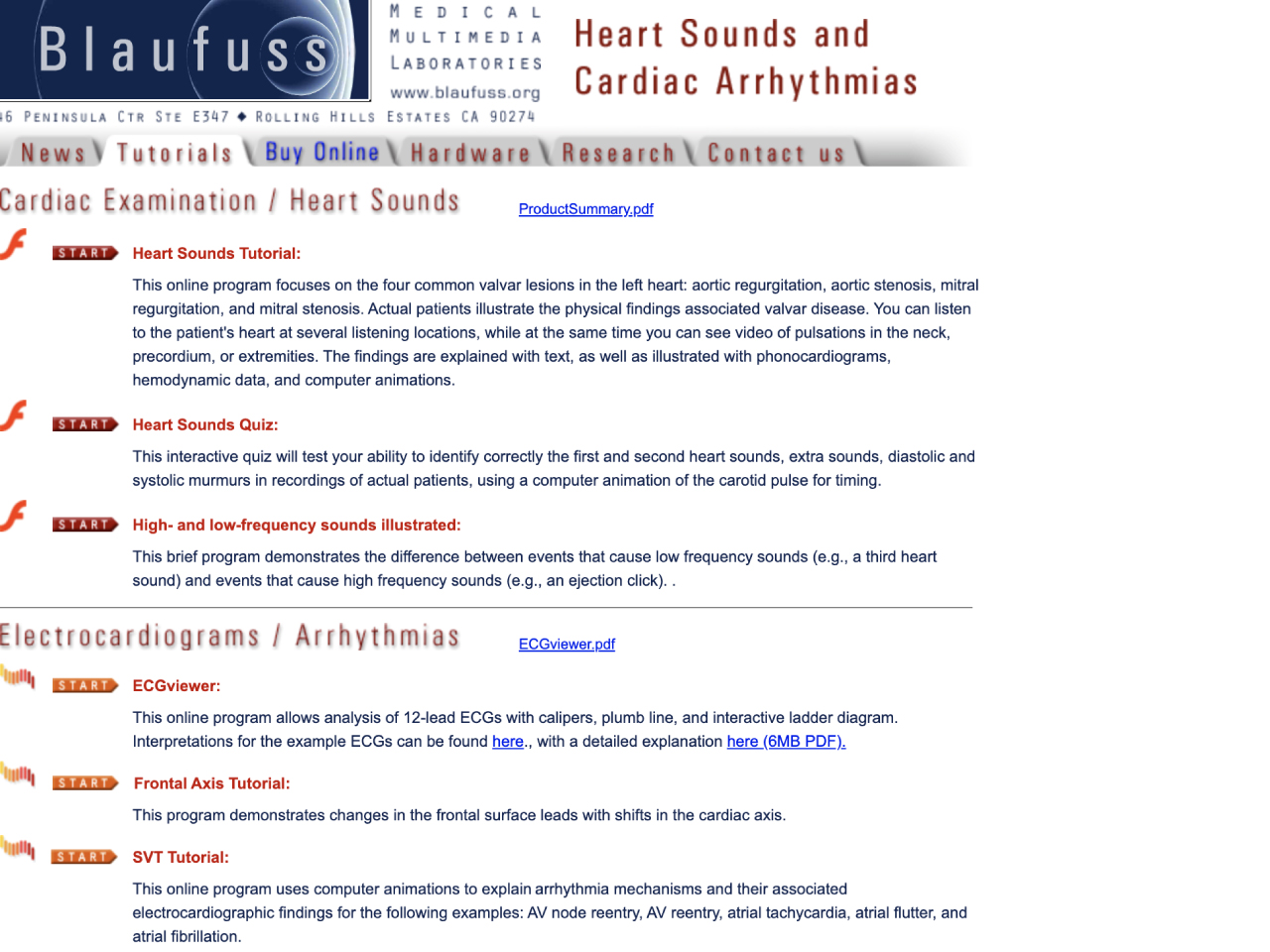 Heart Sounds and Cardiac Arrhythmias Tutorial