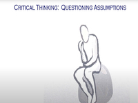 Questioning Assumptions (Screencast)