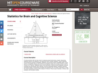 Statistics for Brain and Cognitive Science