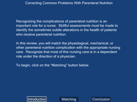 Correcting Common Problems of Parenteral Nutrition