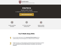 Fintech Online Short Course