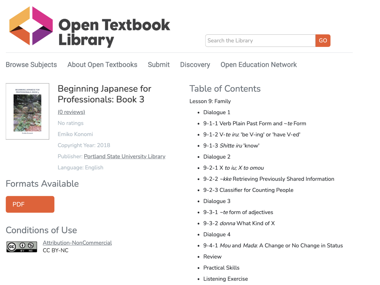 Beginning Japanese for Professionals: Book 3