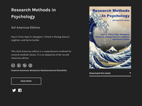 Research Methods in Psychology - 3rd American Edition