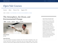 The Atmosphere, the Ocean, and Environmental Change
