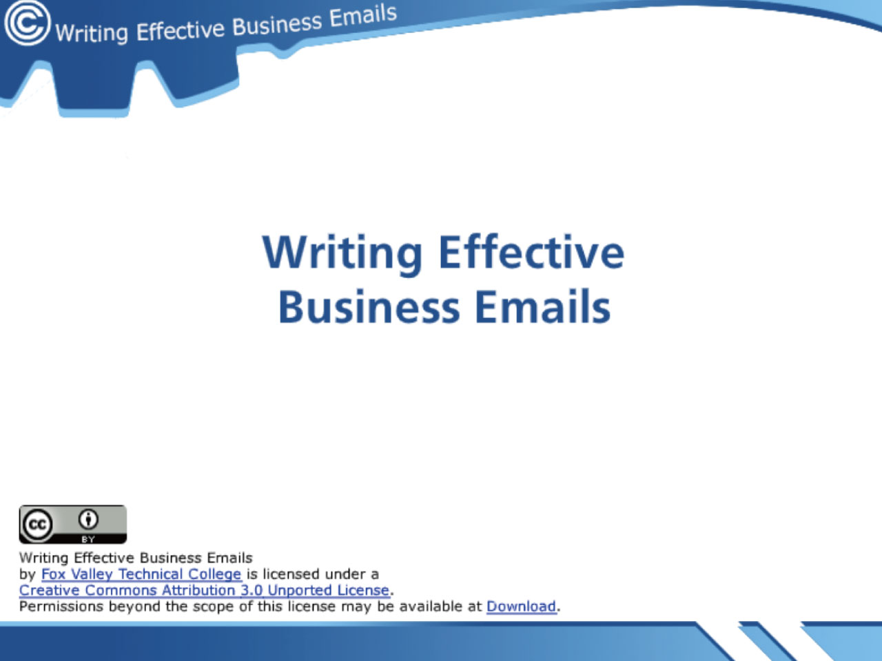 Writing Effective Business Emails